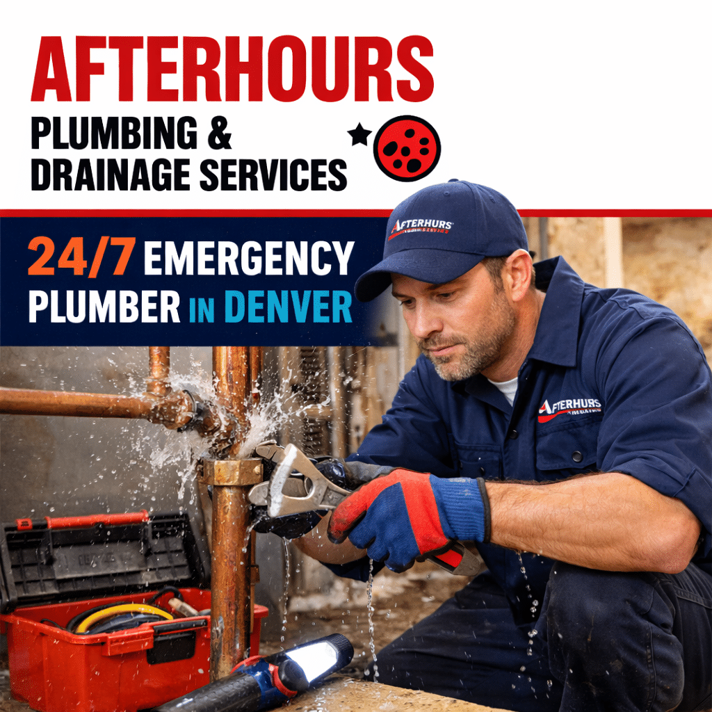 Emergency plumber repairing leaking copper pipe indoors