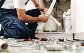 A professional plumber fixing pipes in a residential home, highlighting the importance of maintaining a reliable plumbing system. Over time, old pipes can corrode, leak, or develop low water pressure, leading to potential water damage and costly repairs. Should You Consider Repiping for Your Home? If you’re experiencing frequent leaks, discolored water, or reduced water flow, it may be time to upgrade your plumbing system. Modern materials like PEX or copper offer improved durability, efficiency, and long-term reliability. Afterhours Plumbing & Drainage Services specializes in repiping solutions, ensuring a seamless transition to a safer and more efficient plumbing system. Their experienced plumbers assess your home’s needs, replace outdated pipes, and enhance water quality with minimal disruption. Don’t wait for plumbing failures to escalate—contact Afterhours Plumbing & Drainage Services for expert advice and professional repiping services. Ensure your home’s plumbing remains in top condition for years to come!